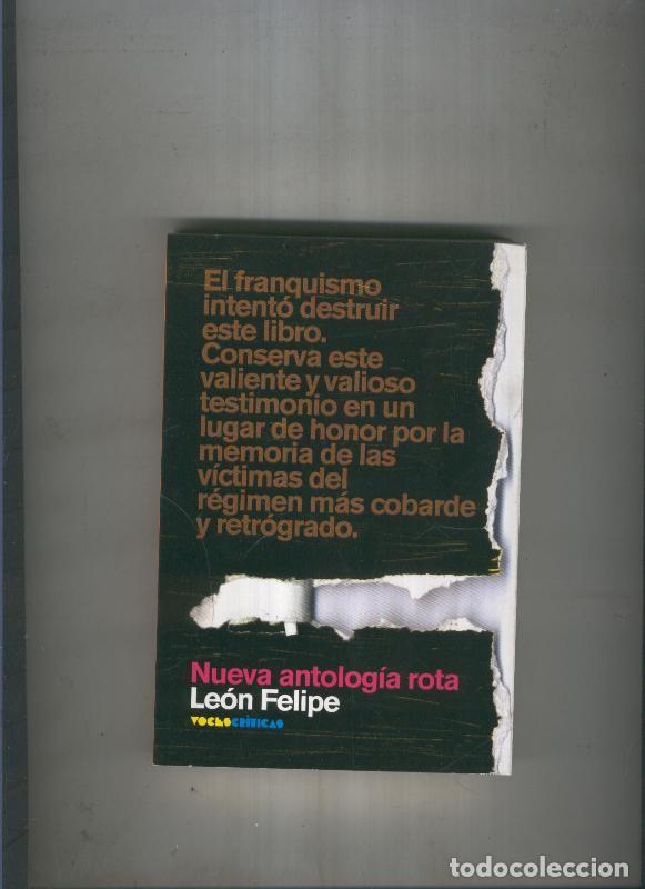 Libros: Nueva antologia rota - Leon Felipe - Foto 1