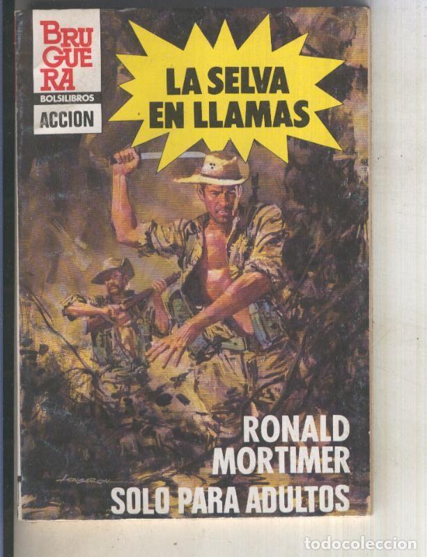Libros: Metralla numero 155: La selva en llamas - Ronald Mortimer