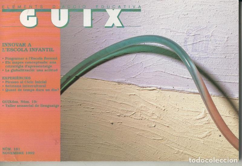 Libros: Guix, elements d,accio educativa numero 181 - Varios - Foto 1