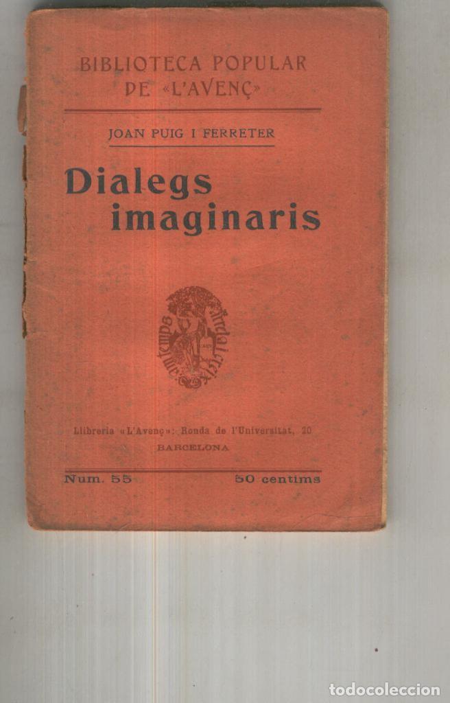 B&uuml;cher: Di&agrave;legs imaginaris - Joan Puig i Ferreter