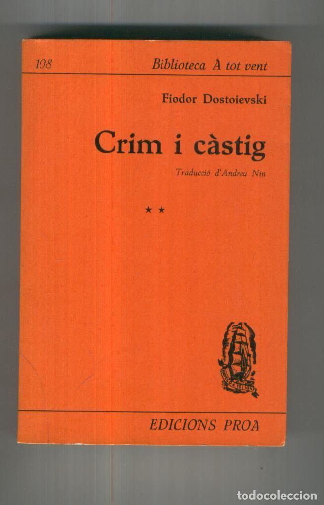 B&uuml;cher: Crim i c&agrave;stig, dos volumenes - Fiodor Dostoievski
