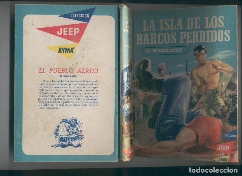 Libros: Jeep numero 007: La isla de los barcos perdidos (cubierta estropeada) - C. Marriott - Foto 1
