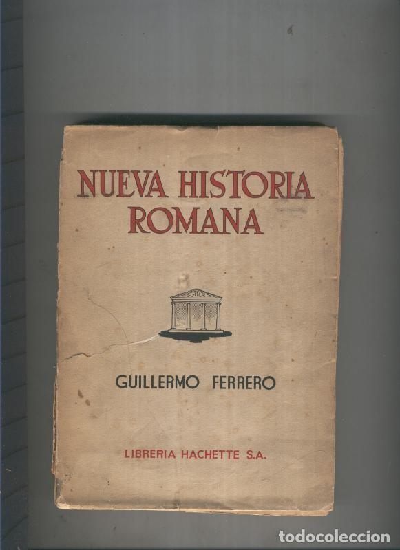 Libri di seconda mano: Nueva historia romana - Guillermo Ferrero