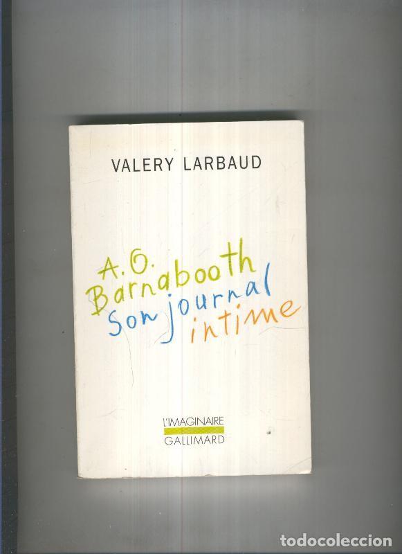 Libros: A.O. Barnabooth son journal intime - Valery Larbaud - Foto 1