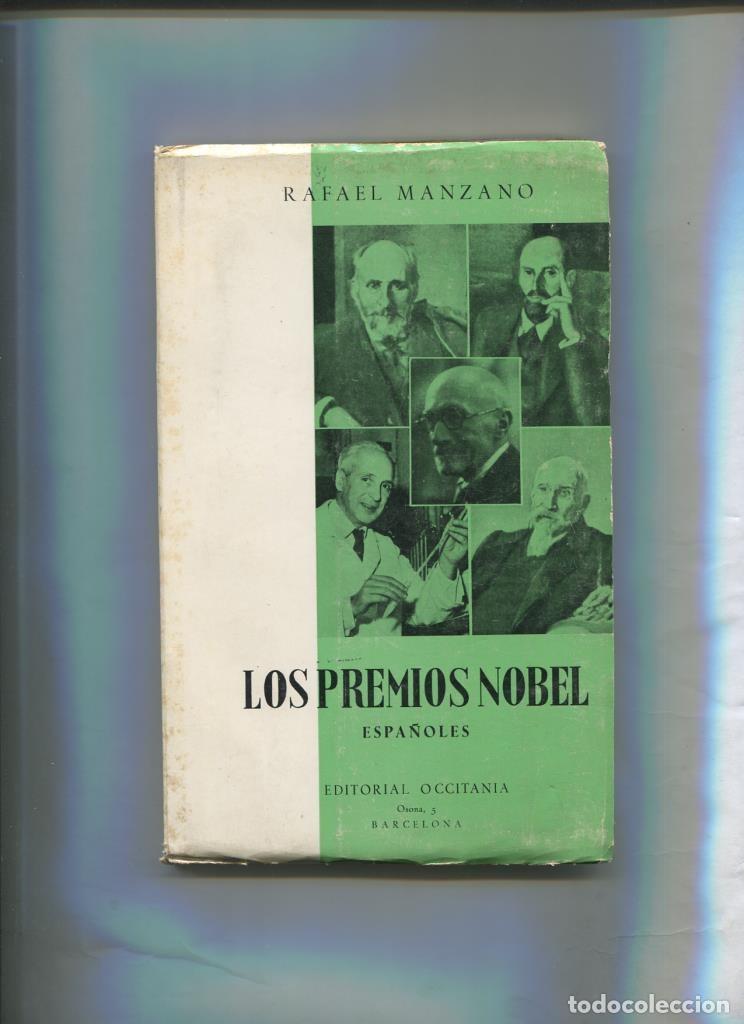 B&uuml;cher: Los Premios Nobel espa&ntilde;oles - Rafael Manzano