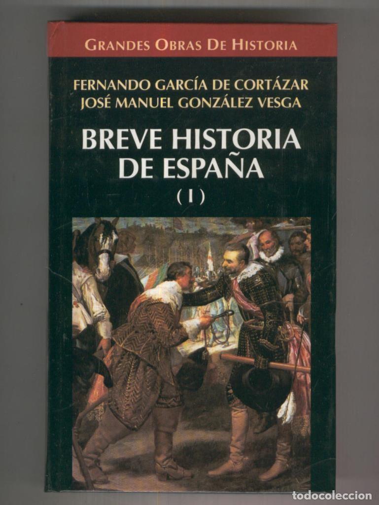 books: Breve Historia de Espa&ntilde;a, 2 volumenes (el segundo con encuadernacion de reves) - Fernando Garcia de