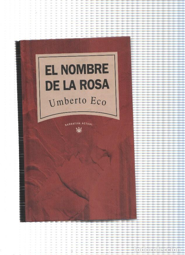 Libros: Narratica actual: El Nombre de la Rosa - Umberto Eco - Foto 1