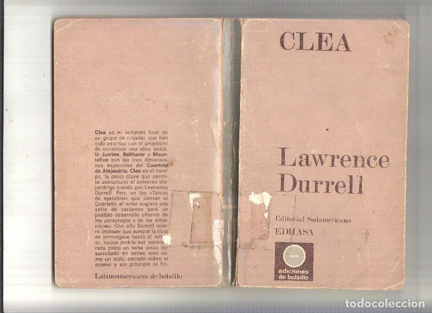 Libros: Clea de Lawrence Durrell - Lawrence Durrell - Foto 1