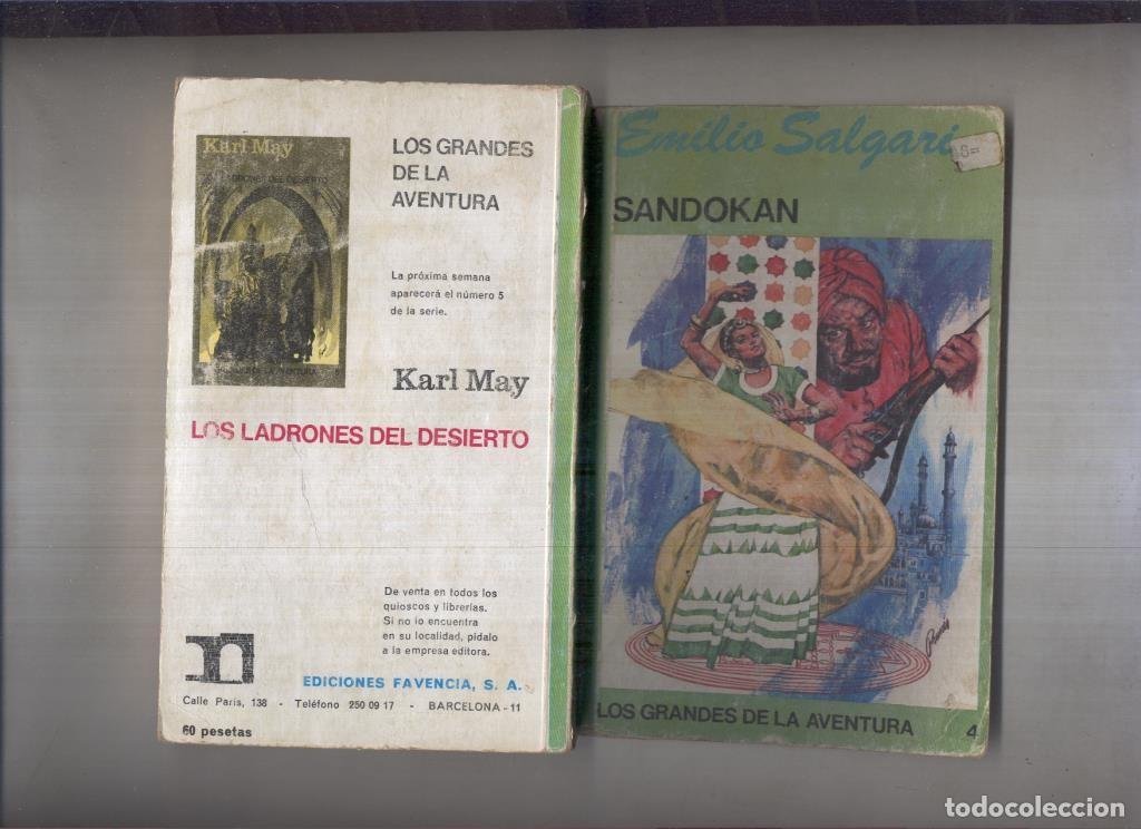 B&uuml;cher: Los grandes de la aventura numero 04: Sandokan - Emilio Salgari