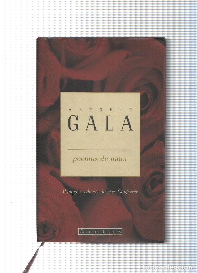 books: Poemas de amor - Antonio Gala