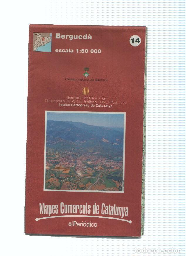 Libros: Mapes Comarcals de Catalunya numero 14: Bergueda - Varios - Foto 2