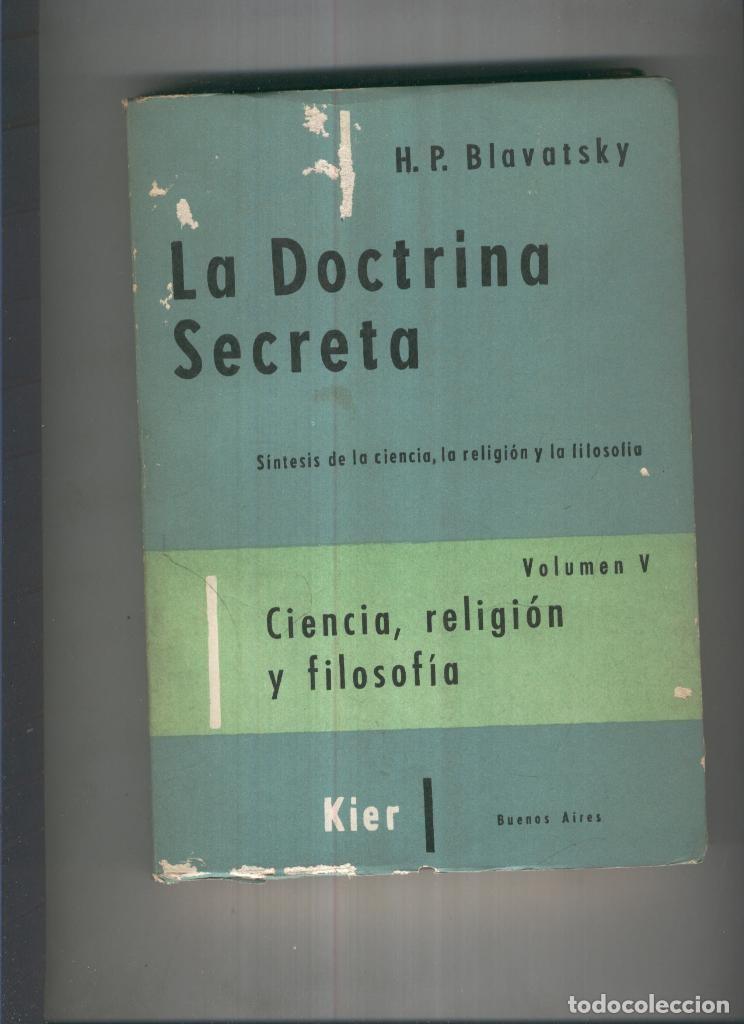 B&uuml;cher: La Doctrina Secreta Volumen V - H.P. Blavatsky