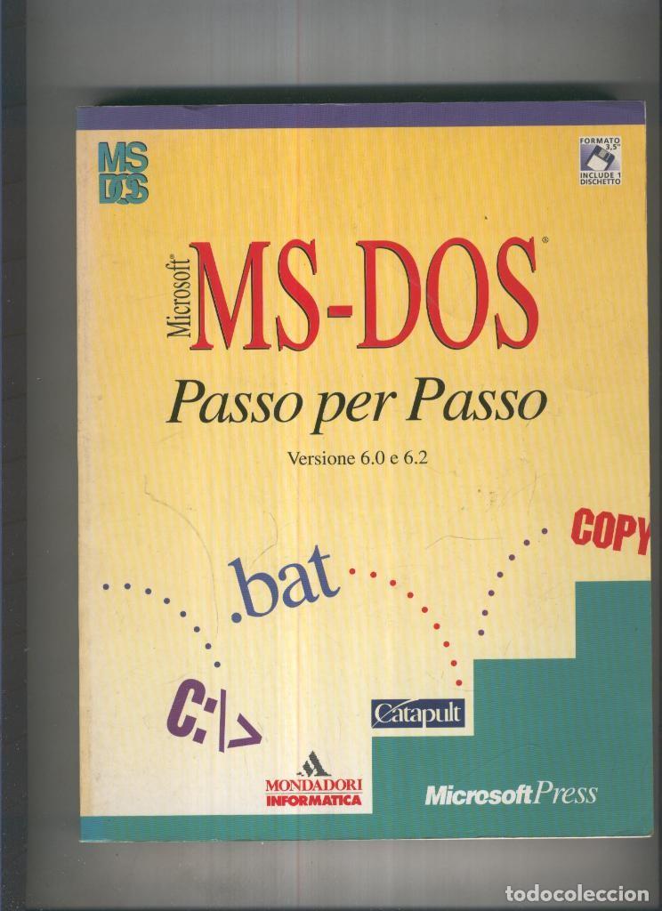 Libri di seconda mano: Microsoft MS-DOS, passo per passo - varios