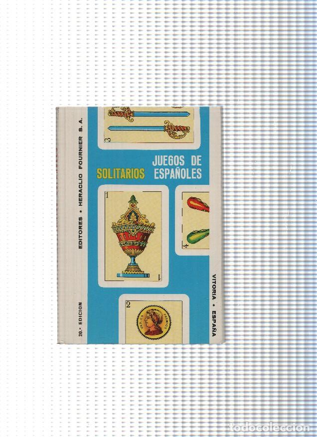 Libros: Juegos de solitarios espa&ntilde;oles - varios - Foto 1