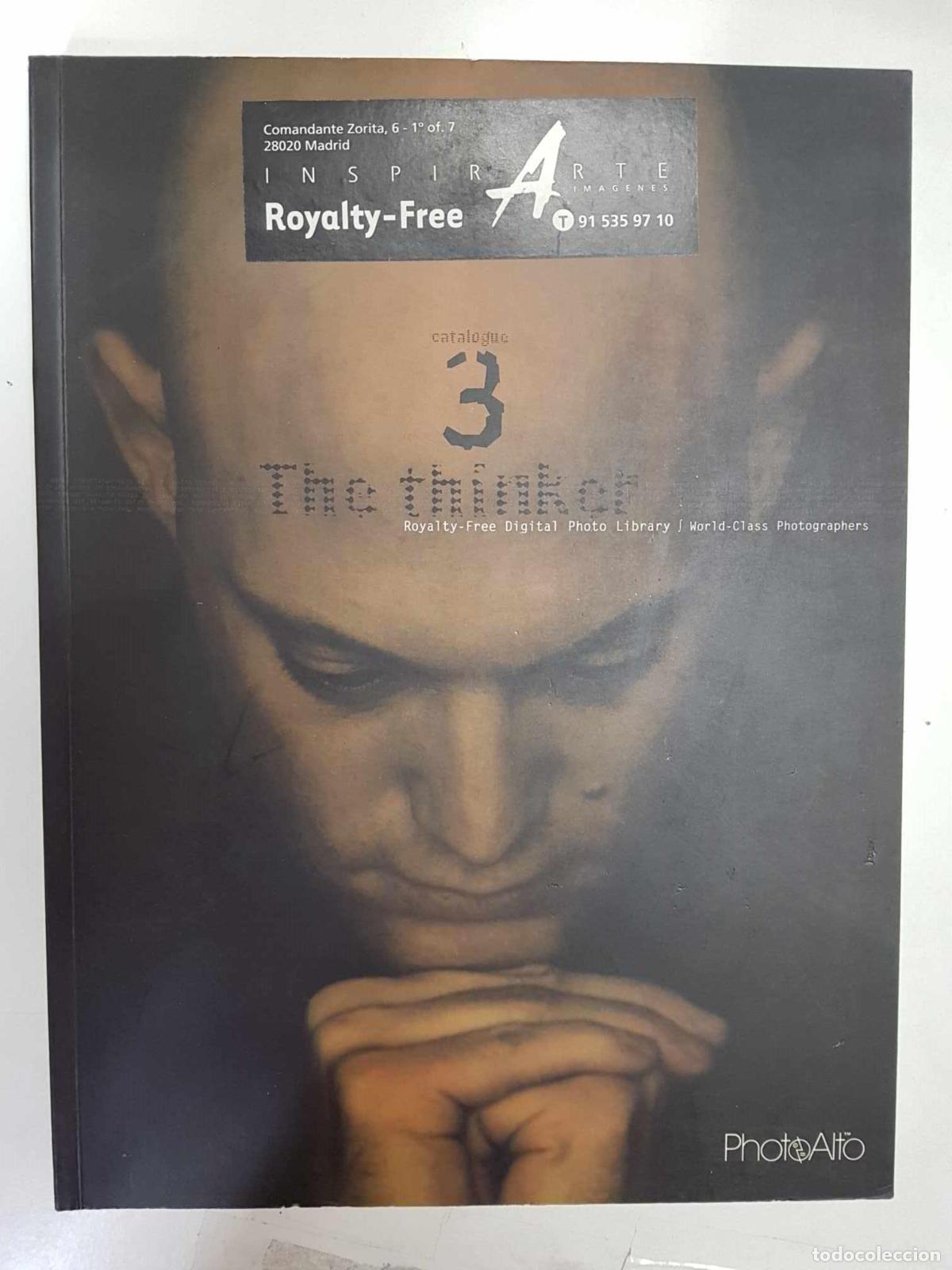 B&uuml;cher: Libro con CD: Royalty-Free Digital Photo Library, catalogue 3 - The Thinker. PhotoAlto. Idiomas: ing