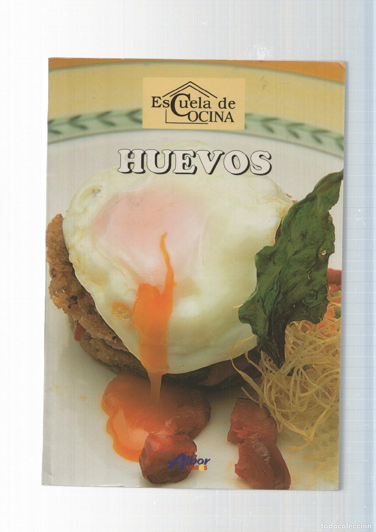 Libros: Escuela de cocina: Huevos - varios - Foto 1