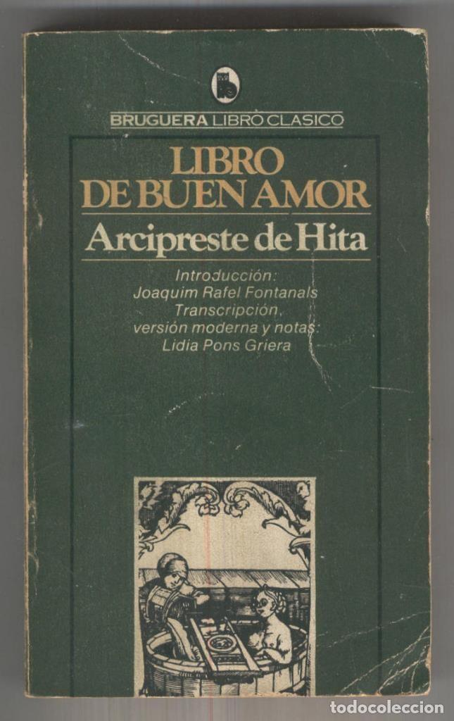 Libri di seconda mano: Libro Clasico numero 037: Libro de buen amor (cubierta aviejada) - Arcipreste de Hita