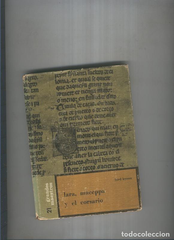 Libros: Lara, Mazeppa y El Corsario - Lord Byron - Foto 1