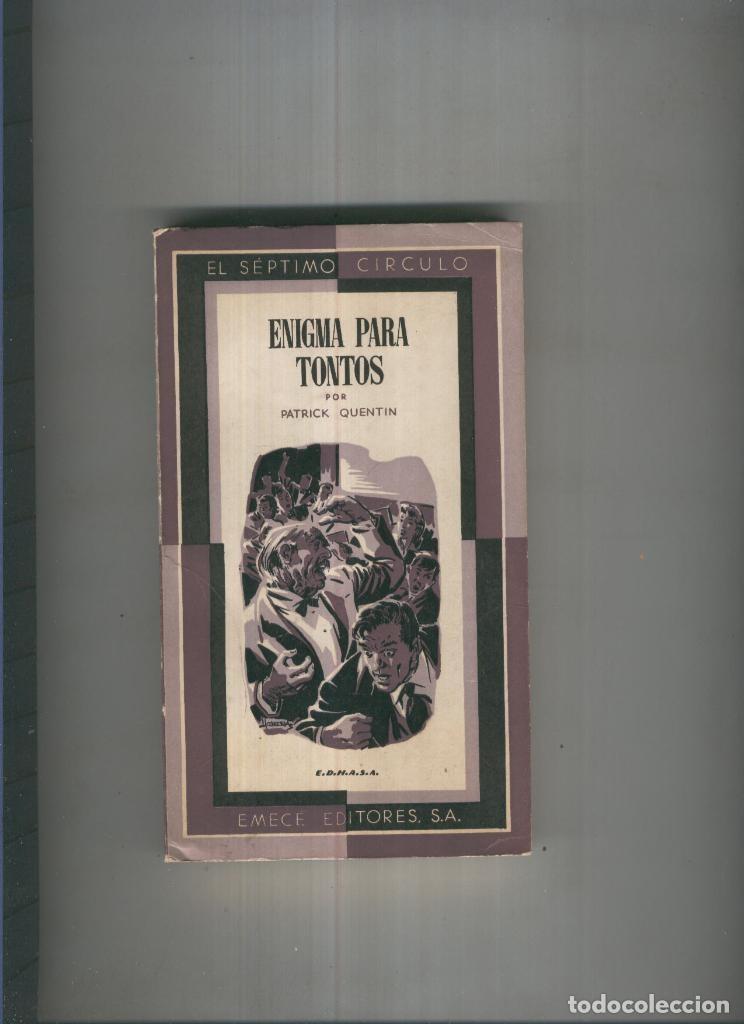 Libros: Enigma para tontos - Patrick Quentin - Foto 1