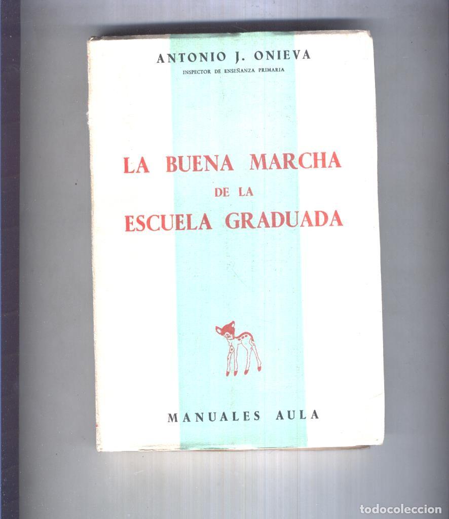 Libros: Manuales Aula: La buena marcha de la escuela graduada - Antonio J. Onieva