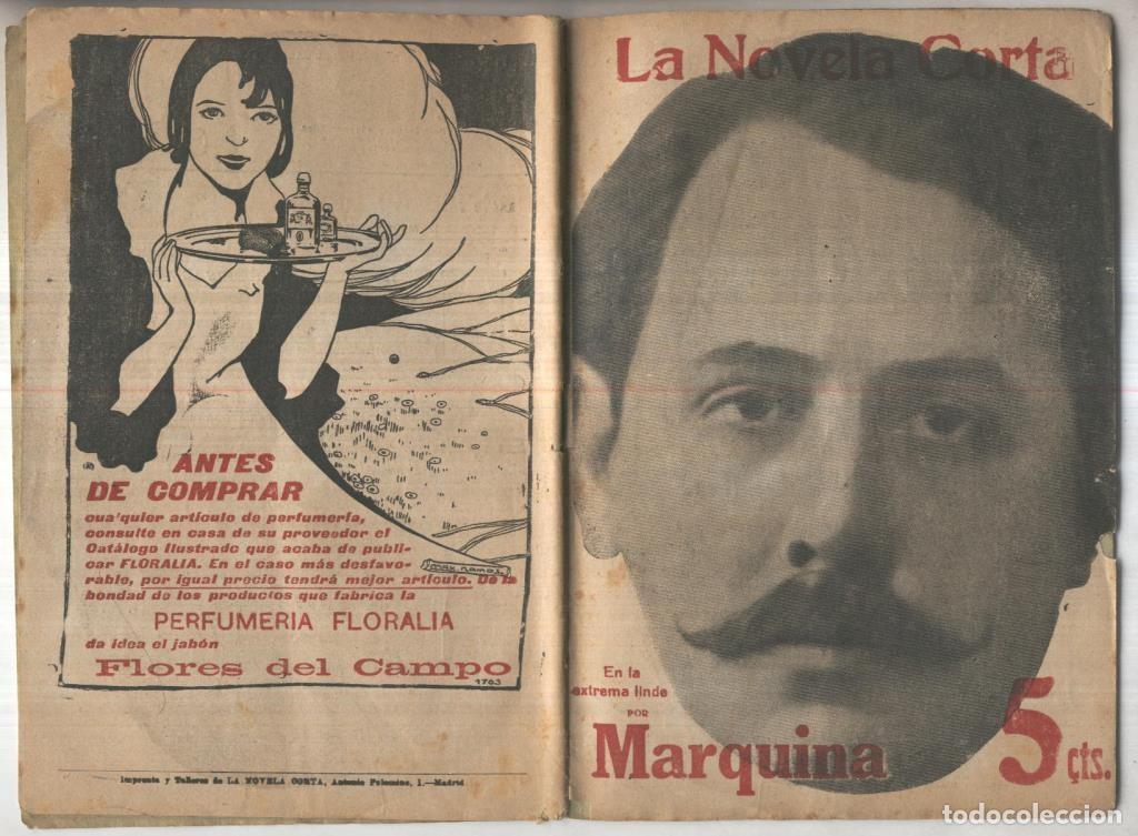 Libri di seconda mano: La novela corta numero 082: En la extrema linde - Eduardo Marquina