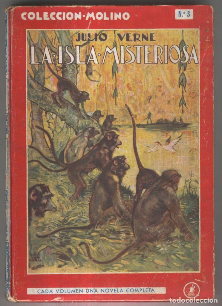 B&uuml;cher: Coleccion Molino numero 03: La isla misteriosa - Julio Verne