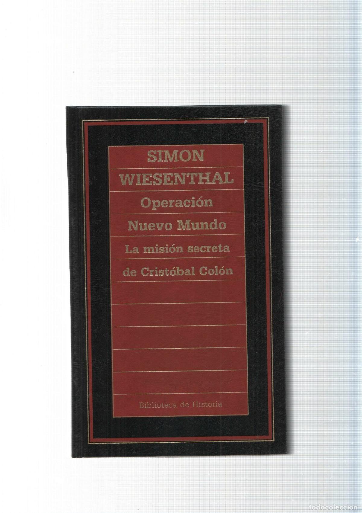 Livros em segunda m&atilde;o: Biblioteca de Historia num.41: Operacion Nuvo Mundo. La mision secreta de Cristobal Colon - Simon Wi