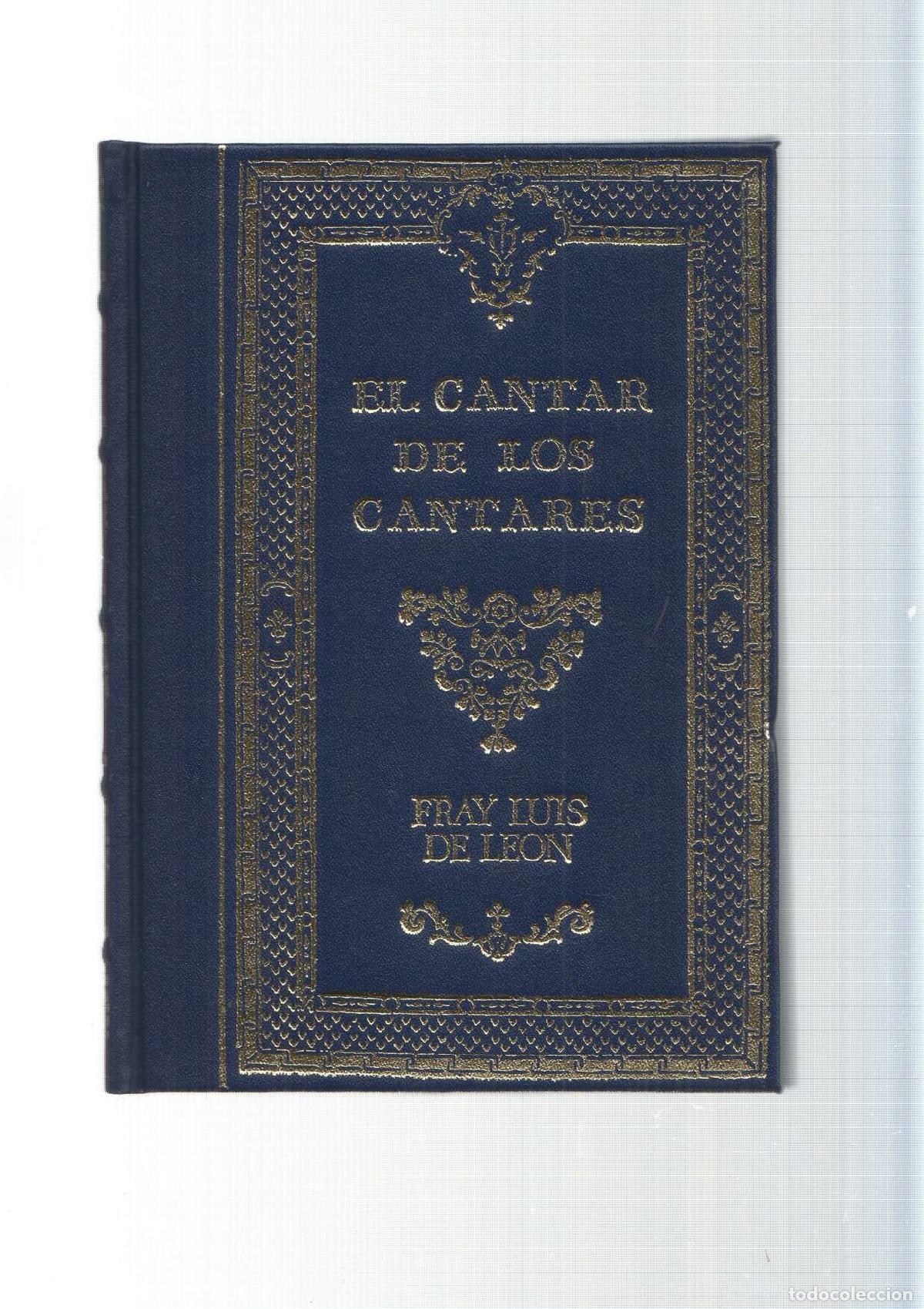 Libri di seconda mano: Grandes genios de la Literatura Universal Vol.95: El cantar de los cantares - Fray Luis de Leon