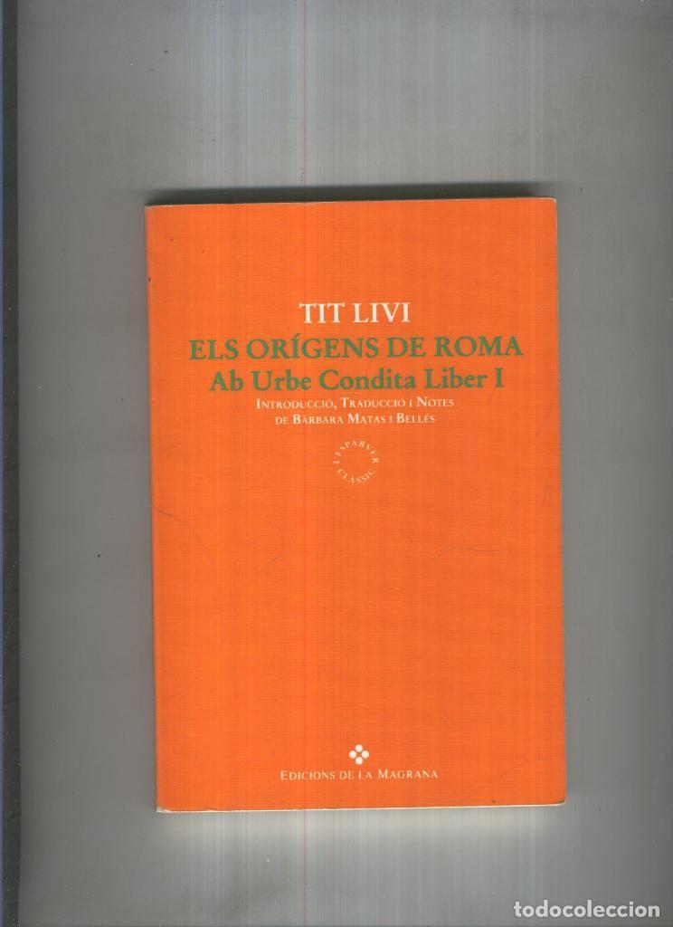 B&uuml;cher: Els origens de Roma - Tit Livi