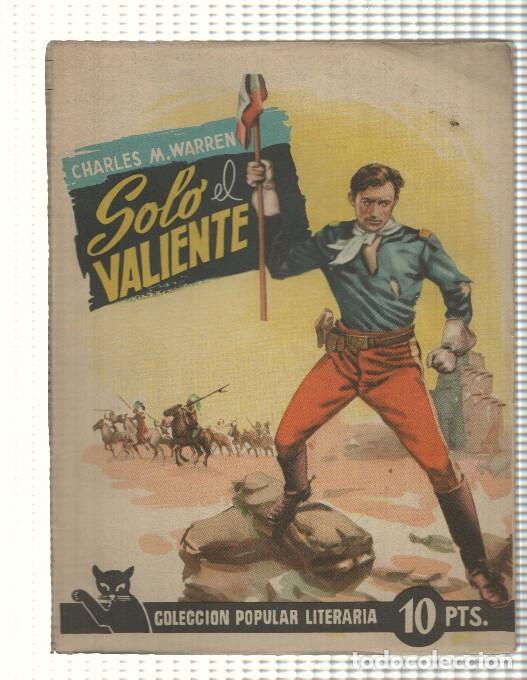 Livros em segunda m&atilde;o: CLP num 32: Solo el Valiente. Coleccion Popular literaria - Charles M. Warren