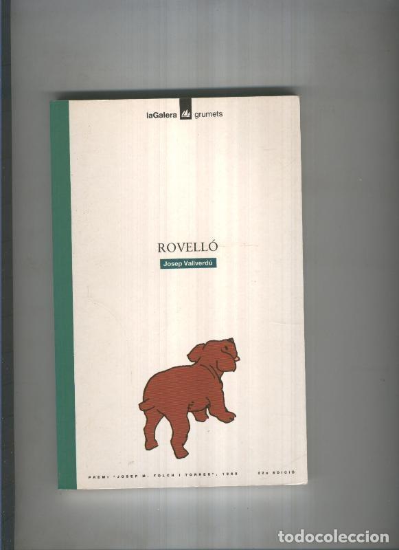Libros: Rovello - Josep Vallverdu - Foto 1