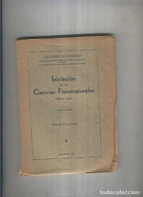 B&uuml;cher: Iniciacion en las Ciencias Fisiconaturales tercero primera entrega - Salustio Alvarado