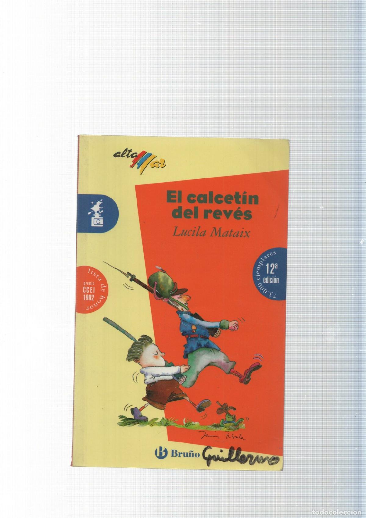 Libri di seconda mano: coleccion Alta Mar: El calcetin del reves - Lucila Mataix