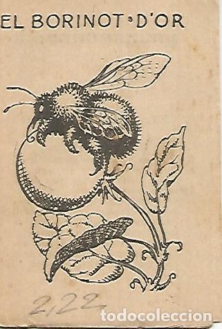 Libri di seconda mano: PATUFET 2344: El borinot d or - Manuel Marinel.lo