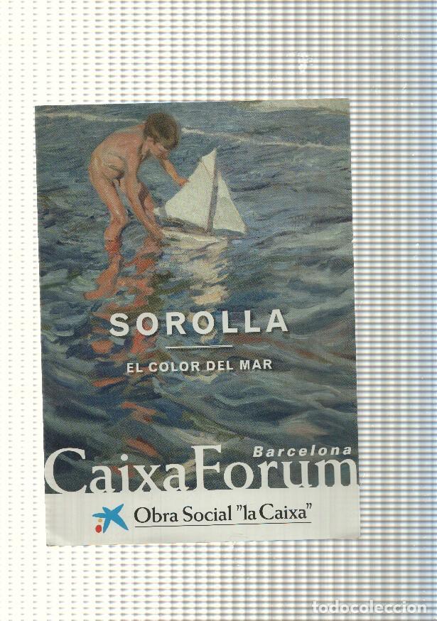 Libros: Sorolla. El color del mar ( triptico ) - varios - Foto 1