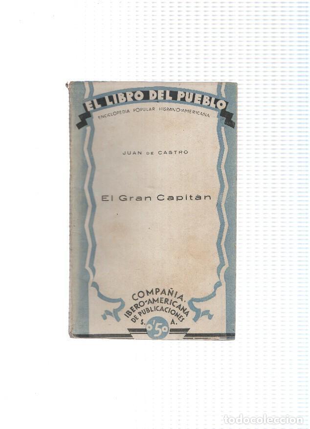 books: El libro del pueblo numero 13: El gran capitan - Juan de Castro