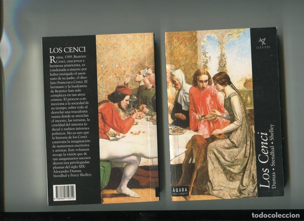 Libros: Clasicos: Los Cenci - Dumas-Stendhal-Shelley - Foto 1