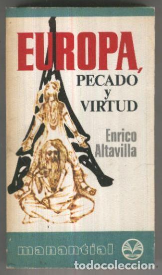 B&uuml;cher: Manantial numero 007: Europa pecado y virtud - Enrico Altavilla