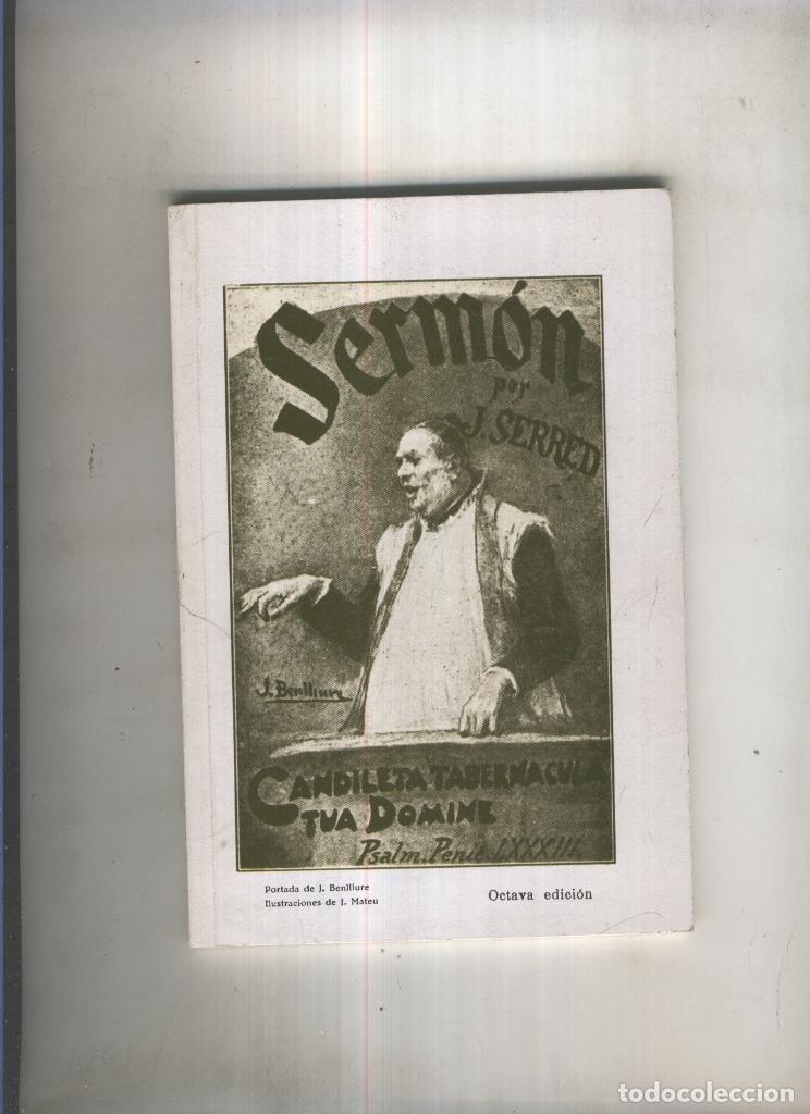 Libros: Sermon - Jose Serred Mestre - Foto 1