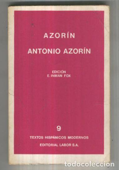 Libros: Textos Hispanicos Modernos numero 09: Antonio Azorin - Azorin - Foto 1