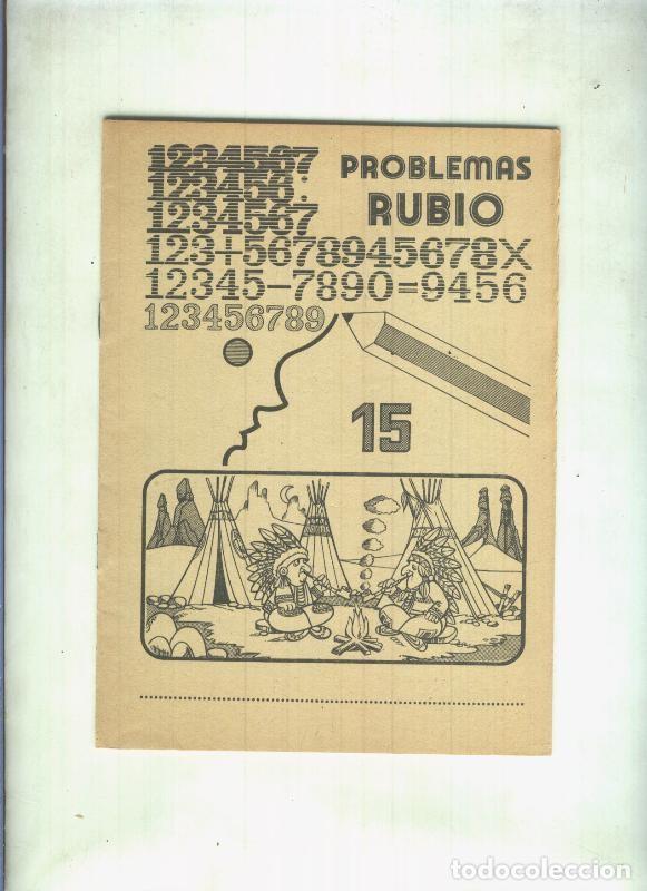 Libros: Problemas Rubio numero 15 - Rubio - Foto 1