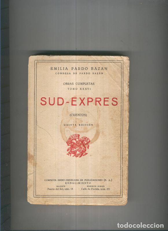 Libros: Sud Express - Emilia Pardo Bazan - Foto 1
