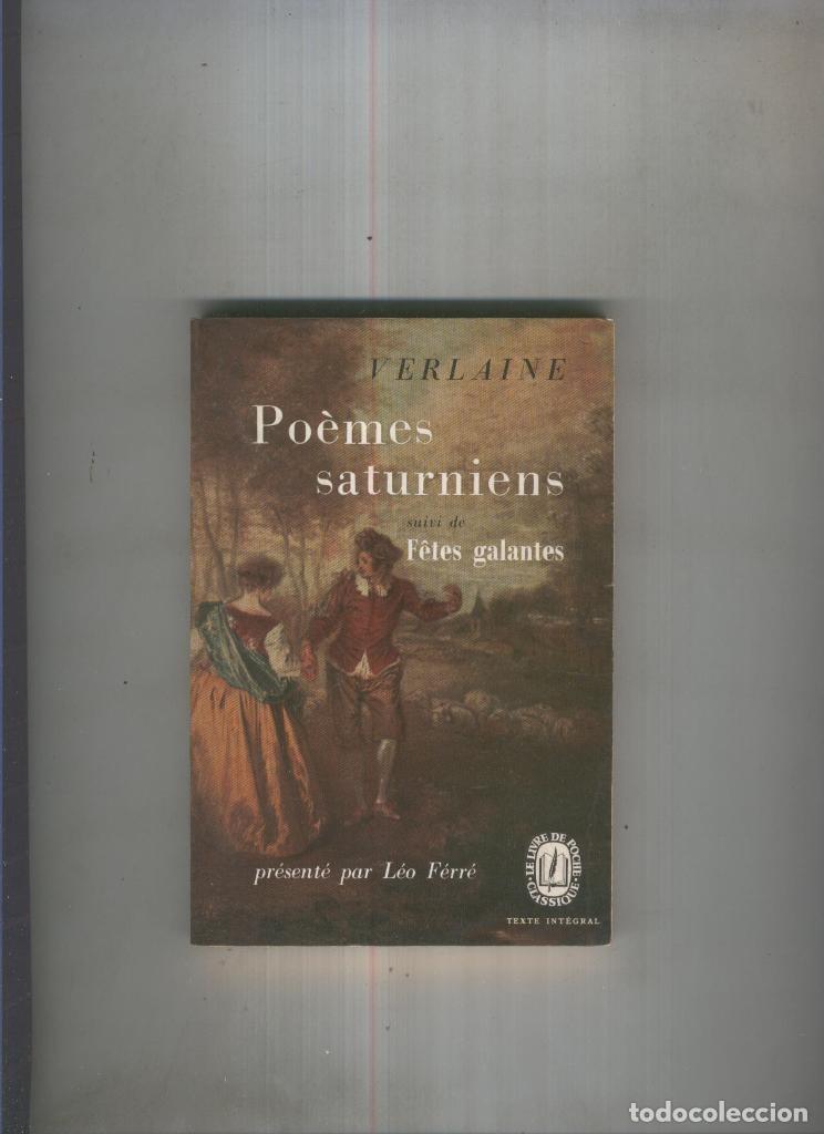 B&uuml;cher: Poemes saturniens - Paul Verlaine