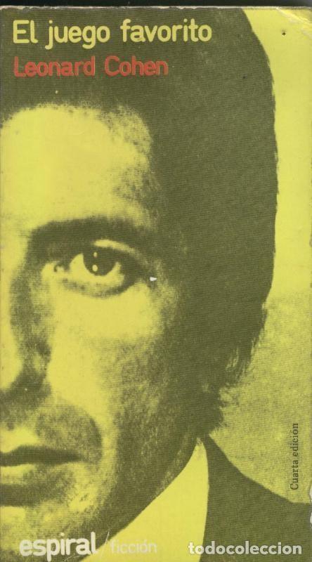 Libros: El juego favorito - Leonard Cohen - Foto 1