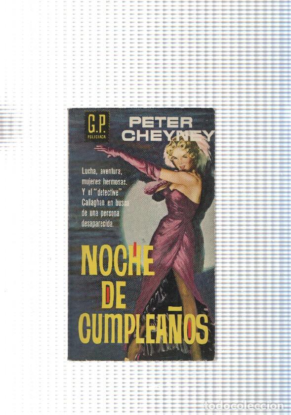 Libros: GP Policiaca num. 70: Noche de cumplea&ntilde;os - Peter Cheyney - Foto 1