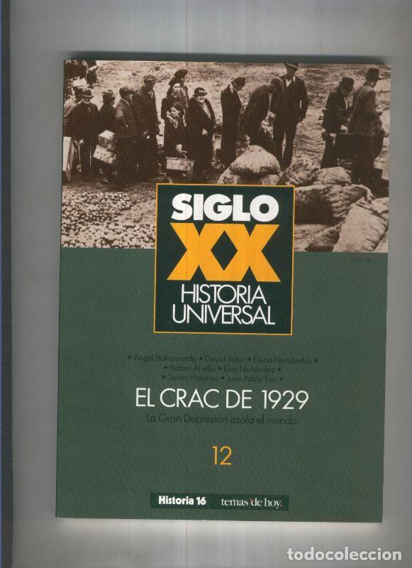 Livros em segunda m&atilde;o: Siglo XX Historia Universal 12:El crac de 1929 - Varios