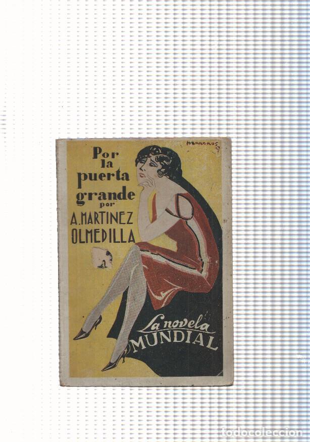 B&uuml;cher: La Novela Mundial: Por la puerta grande - A. Martinez Olmedilla