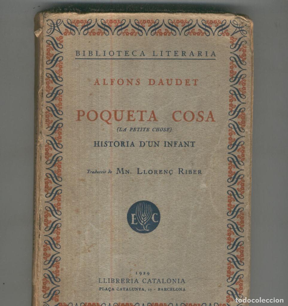 Livros em segunda m&atilde;o: Poqueta Cosa. Historia d,un infant - Alfonso Daudet