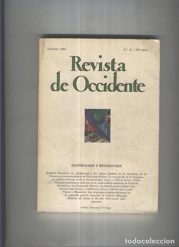 Libros: Revista de occidente numero 041 - varios - Foto 1
