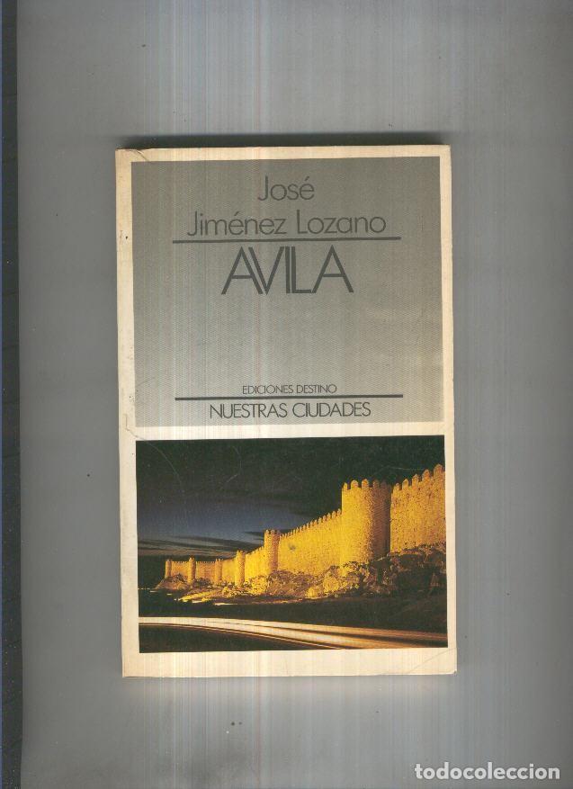 Libri di seconda mano: Nuestras Ciudades 03: Avila - Jose Jimenez Lozano